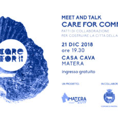 Care for, al cuore di Matera2019